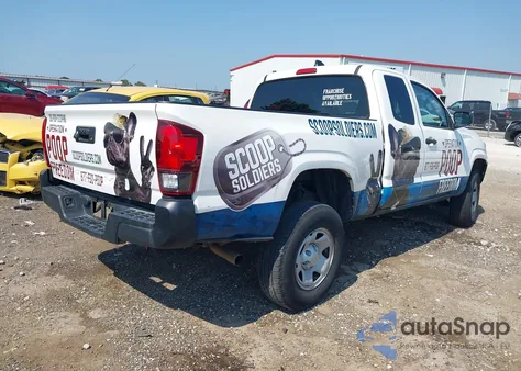2022 Toyota Tacoma Sr from USA, damaged, VIN 3TYRX5GN2NT037254